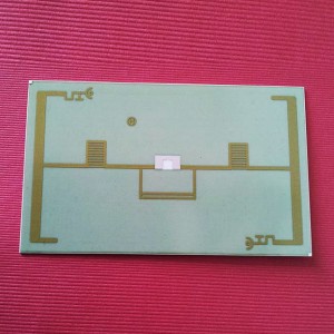 Thick film circuit microwave high frequency communication substrate